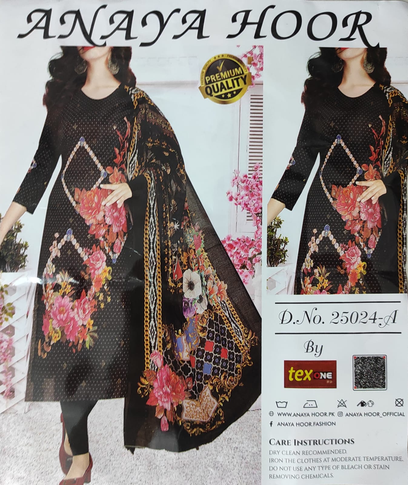 ANAYA HOOR Rigging Digital printed cotton  3 Piece