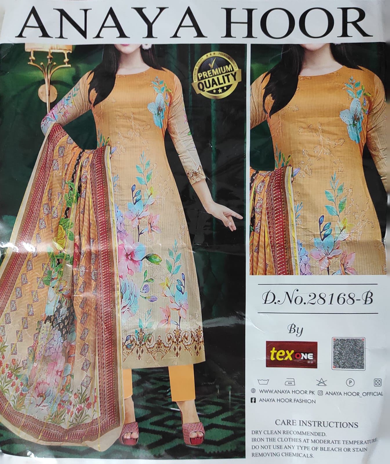 ANAYA HOOR Rigging Digital printed cotton  3 Piece