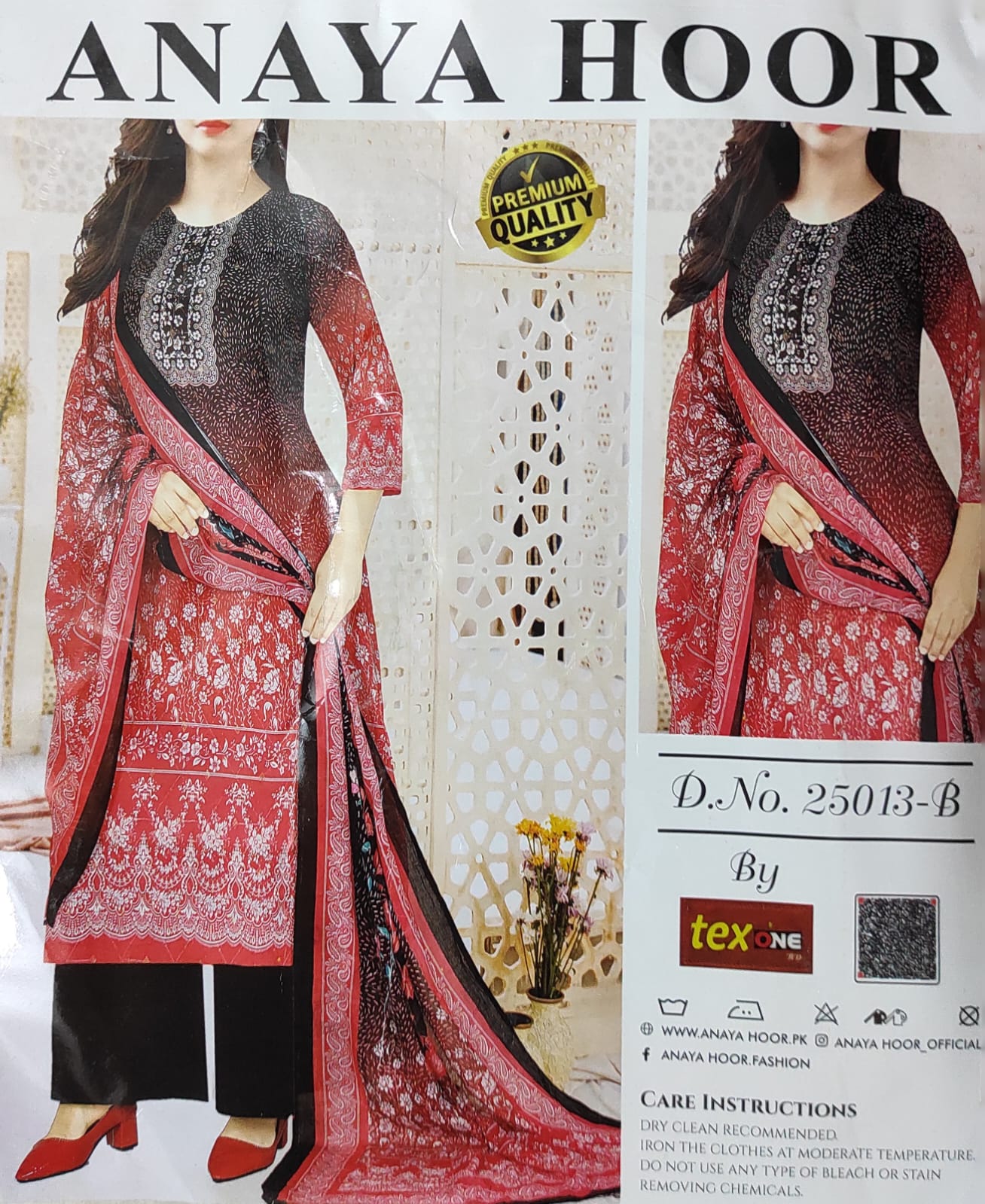 ANAYA HOOR Rigging Digital printed cotton  3 Piece