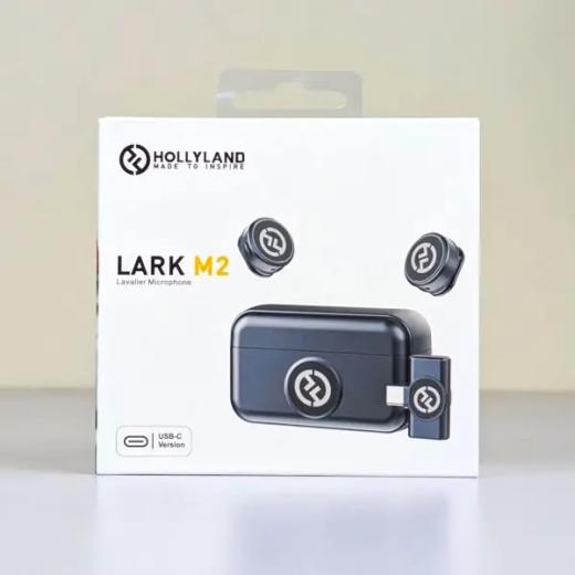 Hollyland Lark M2 Wireless Lavalier Microphone (USB-C) – Small in Size, Big on Sound(master copy)