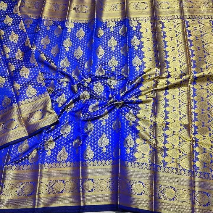 Premium Silk Katan Saree – Exclusive Design (Multiple Colors Available)